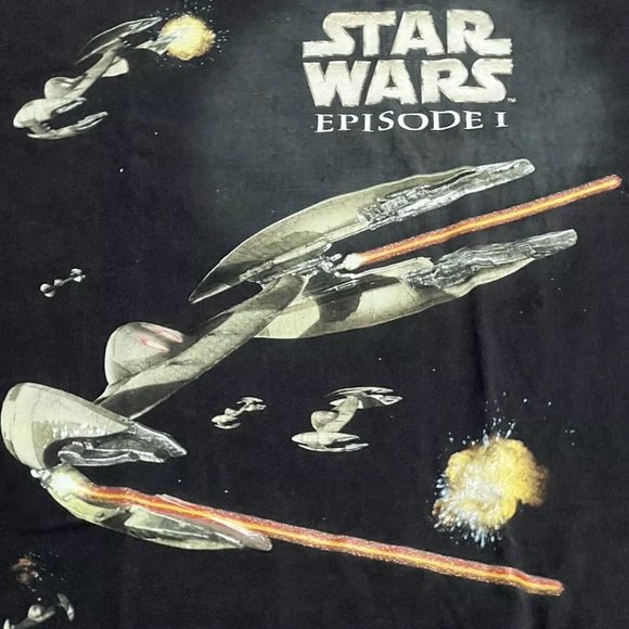 SOLD❤️‍🔥1999 Star Wars Episode 1 Vintage T Shirt - Picture 3 of 4